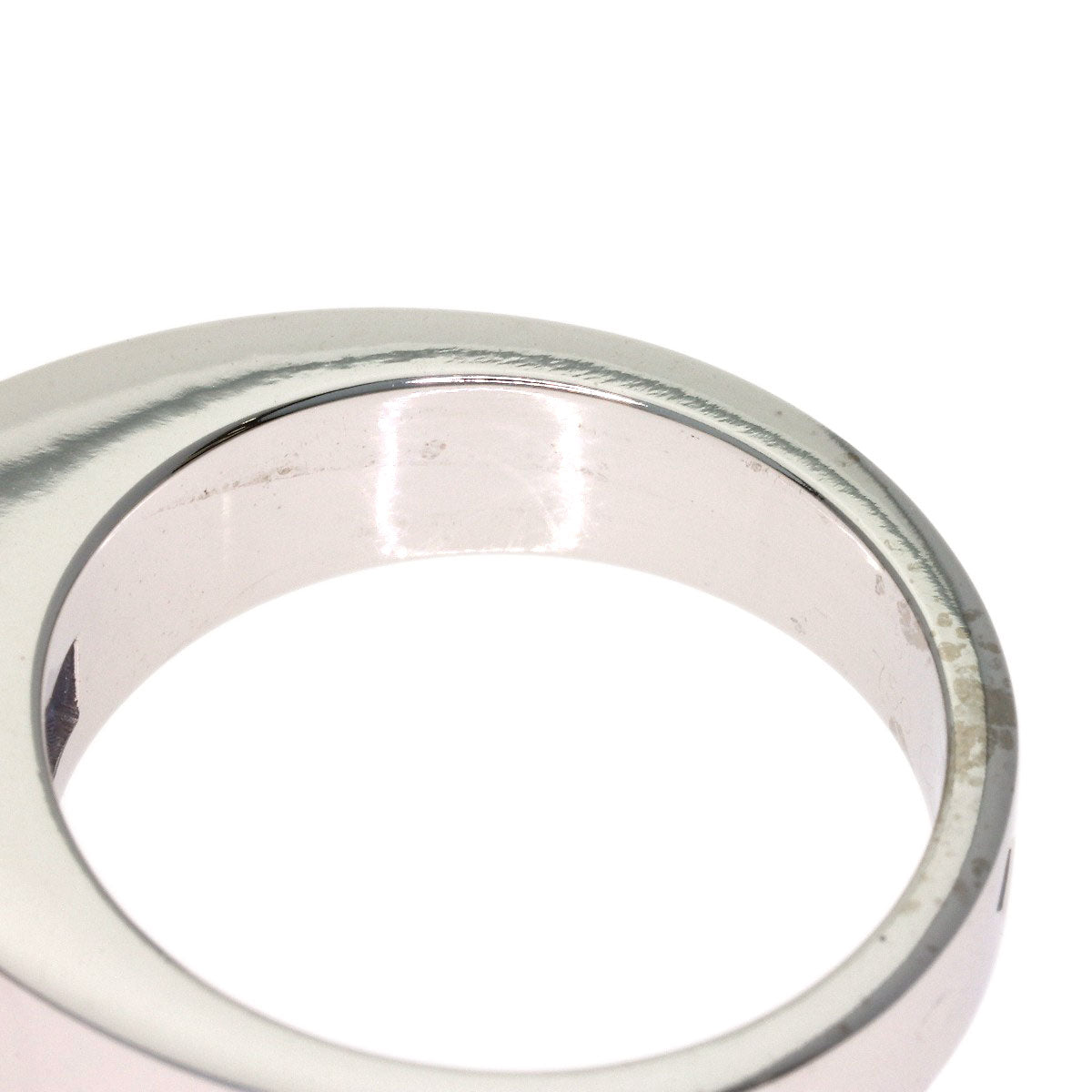 CARTIER Tank Ring Chalcedony #51 Ring K18 White Gold Ladies [Used]