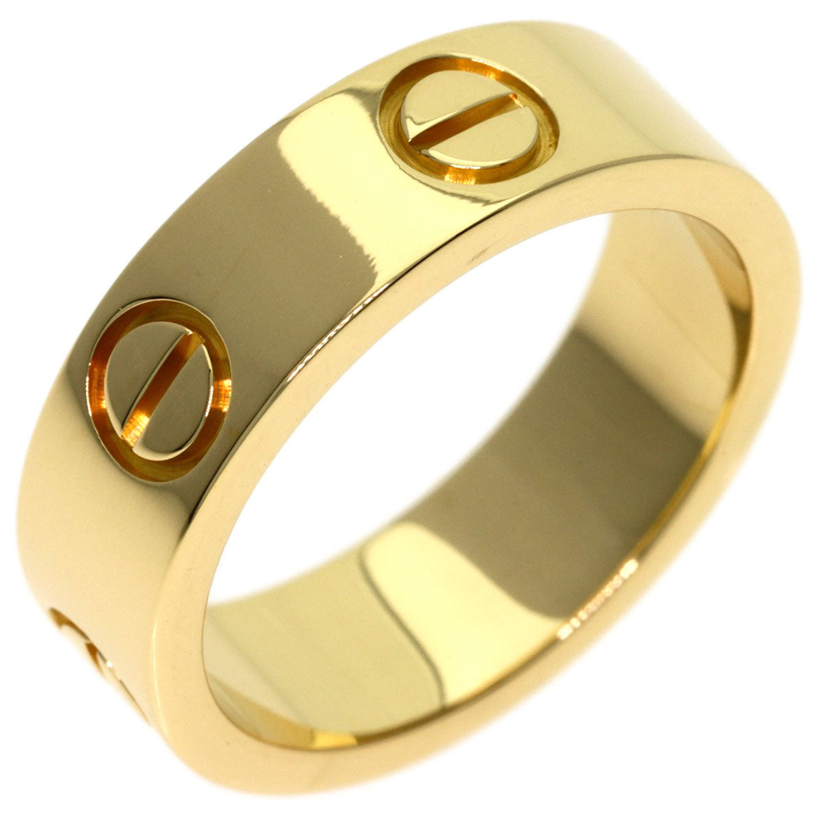 CARTIER love ring #49 Ring K18 Yellow Gold Ladies [Used]