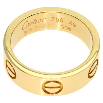 CARTIER love ring #49 Ring K18 Yellow Gold Ladies [Used]