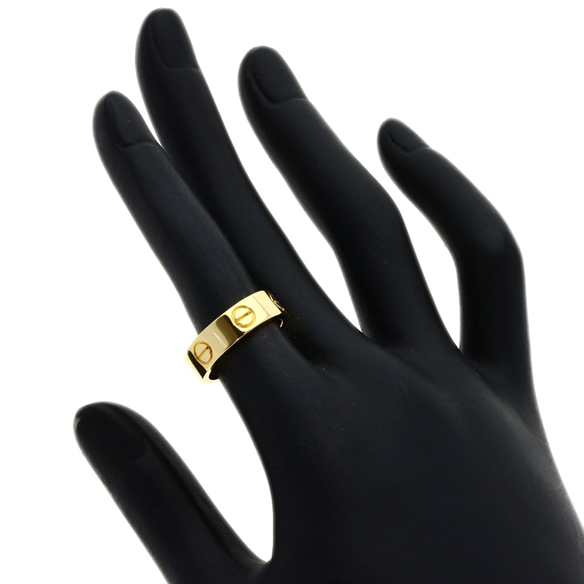 CARTIER love ring #49 Ring K18 Yellow Gold Ladies [Used]