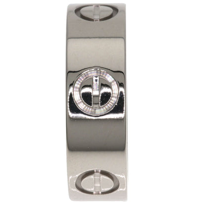 CARTIER love ring #48 Ring K18 White Gold Ladies [Used]