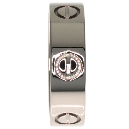 CARTIER love ring #51 Ring K18 White Gold Ladies [Used]
