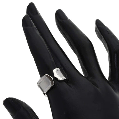 CARTIER C2 ring LM # 53 Ring K18 White Gold Ladies [Used]