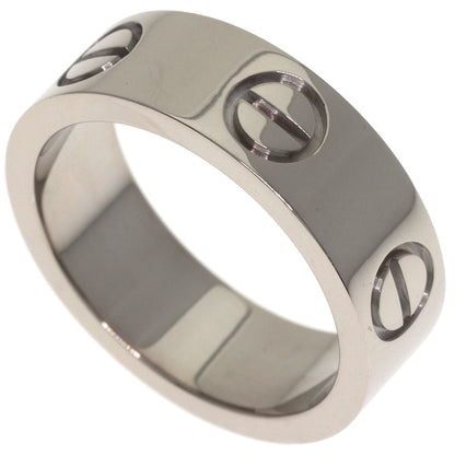 CARTIER love ring #47 Ring K18 White Gold Ladies [Used]