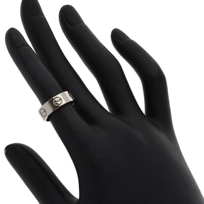 CARTIER love ring #47 Ring K18 White Gold Ladies [Used]