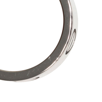 CARTIER love ring #47 Ring K18 White Gold Ladies [Used]