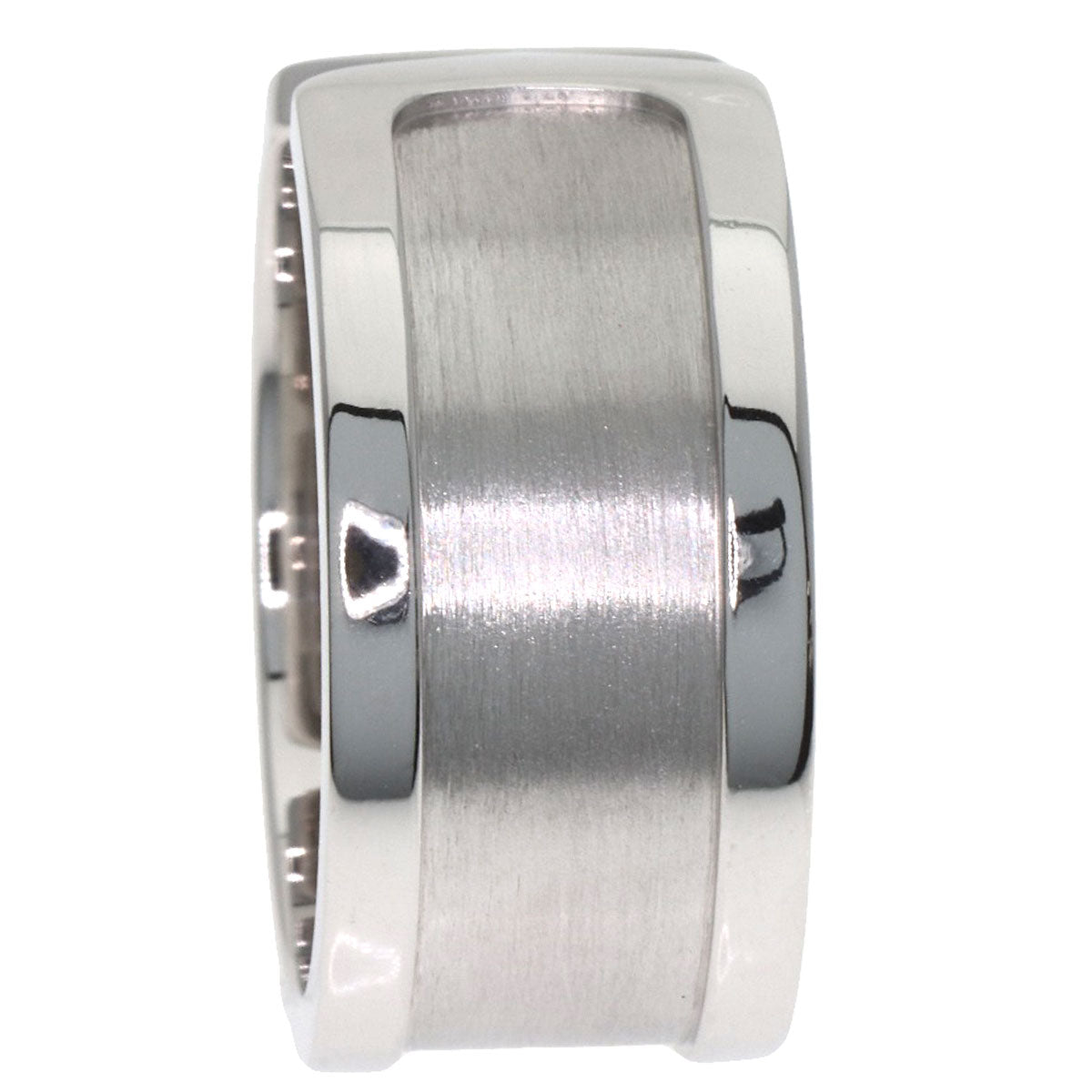 CARTIER C2 LM #55 Ring K18 White Gold Ladies [Used]