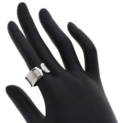 CARTIER C2 LM #55 Ring K18 White Gold Ladies [Used]