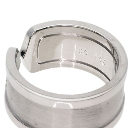 CARTIER C2 ring # 53 Ring K18 White Gold Ladies [Used]