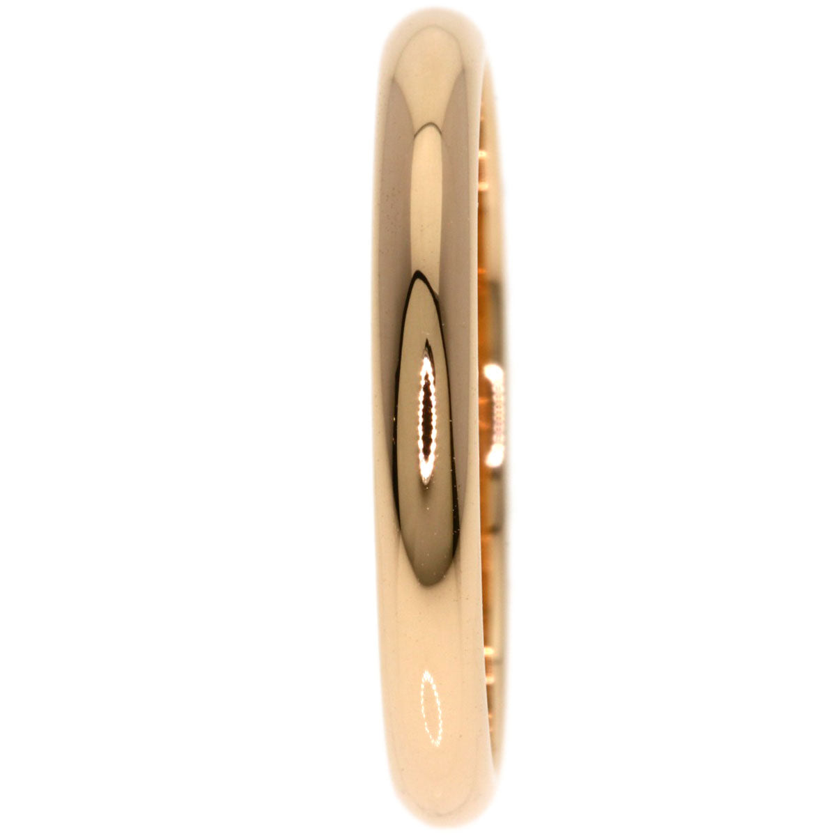 CARTIER Wedding #51 Ring K18 Pink Gold Ladies [Used]