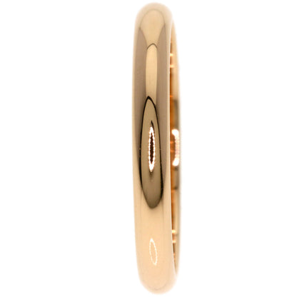 CARTIER Wedding #51 Ring K18 Pink Gold Ladies [Used]