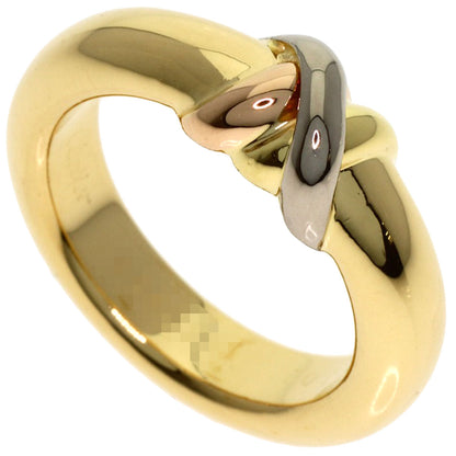CARTIER Trinity Thread #50 Ring K18 Yellow Gold 18K Pink GoldLadies [Used]