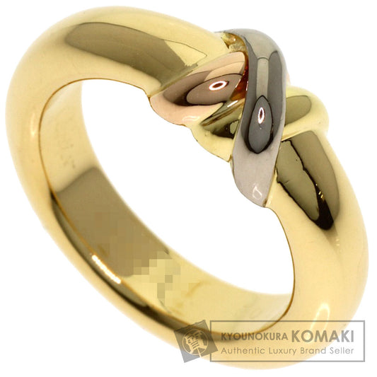 CARTIER Trinity Thread #50 Ring K18 Yellow Gold 18K Pink GoldLadies [Used]