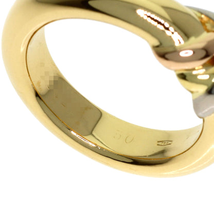 CARTIER Trinity Thread #50 Ring K18 Yellow Gold 18K Pink GoldLadies [Used]