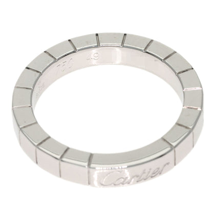 CARTIER Laniere # 49 Ring K18 White Gold Ladies [Used]