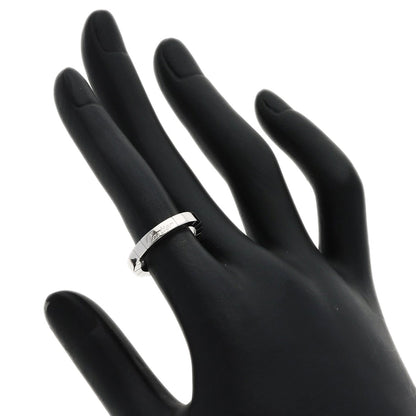 CARTIER Laniere # 49 Ring K18 White Gold Ladies [Used]