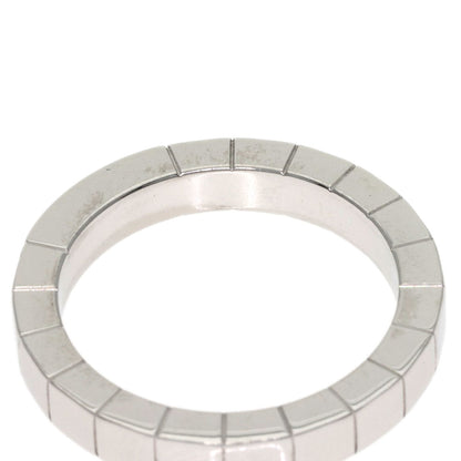 CARTIER Laniere # 49 Ring K18 White Gold Ladies [Used]