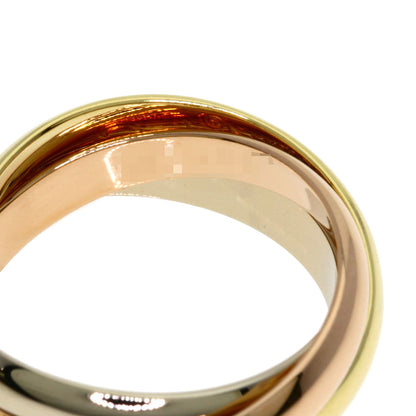 CARTIER Trinity #53 Ring K18 Yellow Gold 18K Pink GoldLadies [Used]