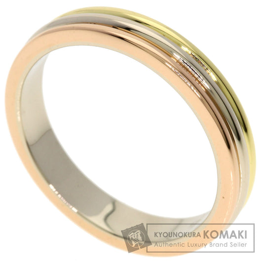 CARTIER 3 colors #57 Ring K18 Yellow Gold 18K Pink GoldLadies [Used]