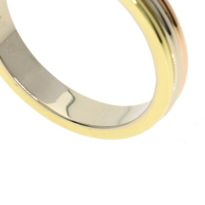 CARTIER 3 colors #57 Ring K18 Yellow Gold 18K Pink GoldLadies [Used]