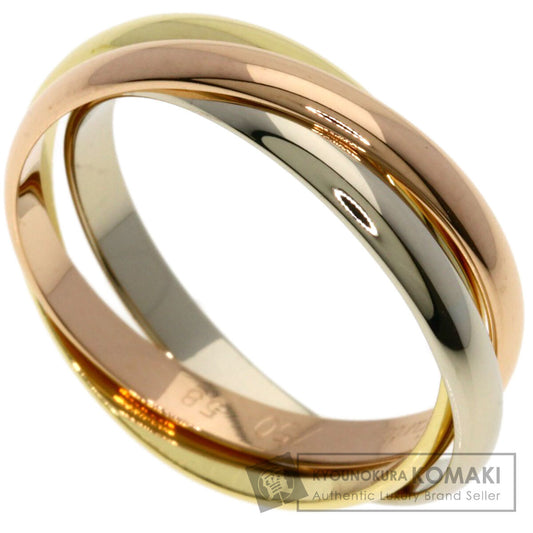 CARTIER Trinity SM #58 Ring K18 Yellow Gold K18 White GoldLadies [Used]