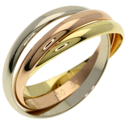 CARTIER Trinity SM #58 Ring K18 Yellow Gold K18 White GoldLadies [Used]