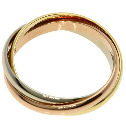 CARTIER Trinity SM #58 Ring K18 Yellow Gold K18 White GoldLadies [Used]