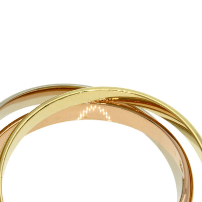 CARTIER Trinity SM #58 Ring K18 Yellow Gold K18 White GoldLadies [Used]