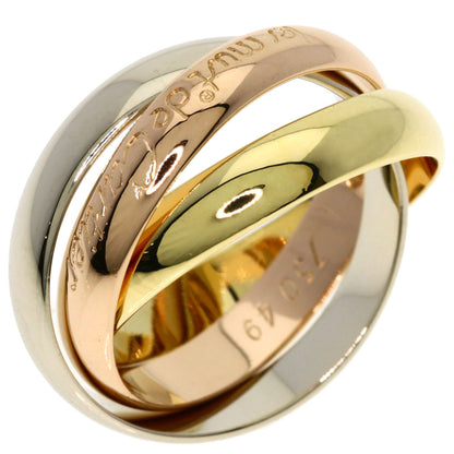 CARTIER Trinity #49 Ring K18 Yellow Gold 18K Pink GoldLadies [Used]