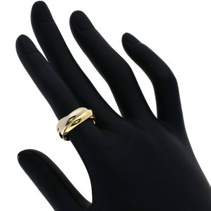 CARTIER Trinity #49 Ring K18 Yellow Gold 18K Pink GoldLadies [Used]