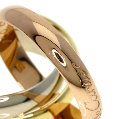 CARTIER Trinity #49 Ring K18 Yellow Gold 18K Pink GoldLadies [Used]