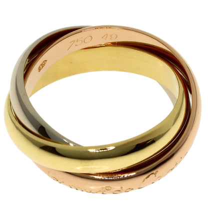 CARTIER Trinity #49 Ring K18 Yellow Gold K18 White GoldLadies [Used]