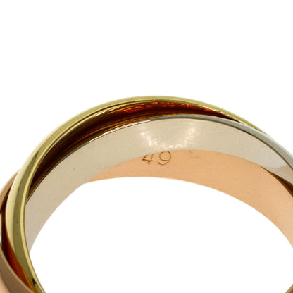 CARTIER Trinity #49 Ring K18 Yellow Gold K18 White GoldLadies [Used]