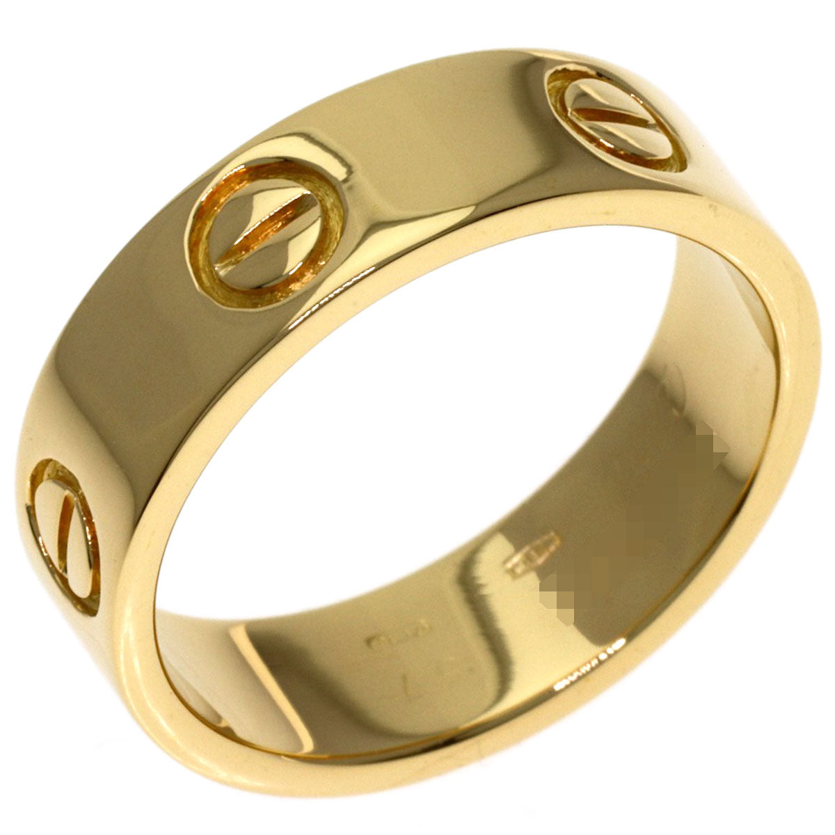 CARTIER love ring #57 Ring K18 Yellow Gold Ladies [Used]