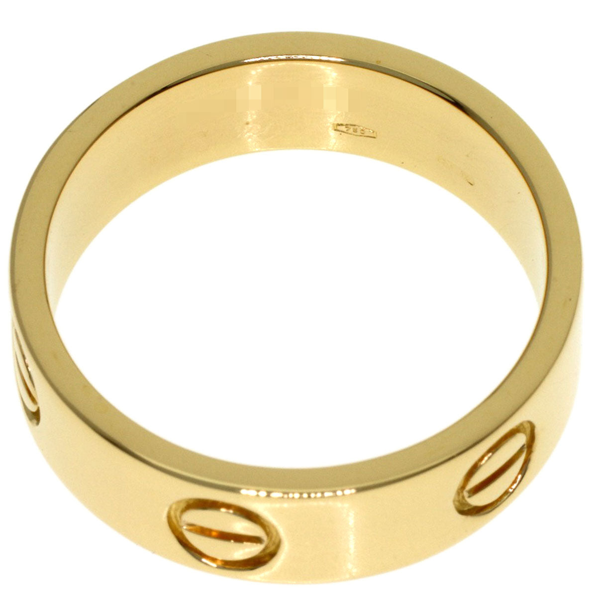 CARTIER love ring #57 Ring K18 Yellow Gold Ladies [Used]