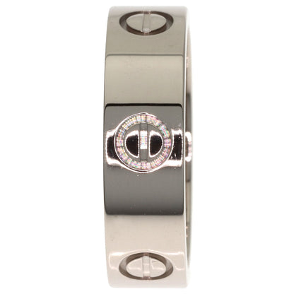 CARTIER love ring #57 Ring K18 White Gold Ladies [Used]