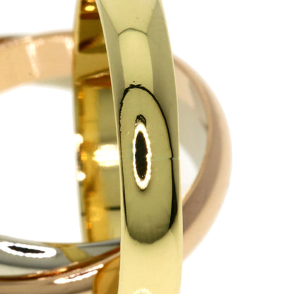 CARTIER Trinity #51 Ring K18 Pink Gold 18K Yellow GoldLadies [Used]