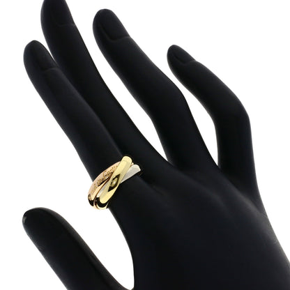 CARTIER Trinity #51 Ring K18 Pink Gold 18K Yellow GoldLadies [Used]