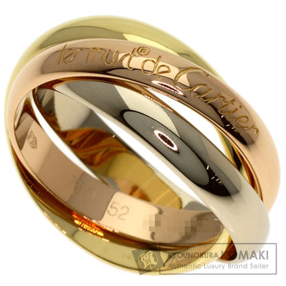 CARTIER Trinity #52 Ring K18 Yellow Gold K18 White GoldLadies [Used]