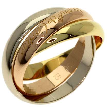CARTIER Trinity #52 Ring K18 Yellow Gold K18 White GoldLadies [Used]