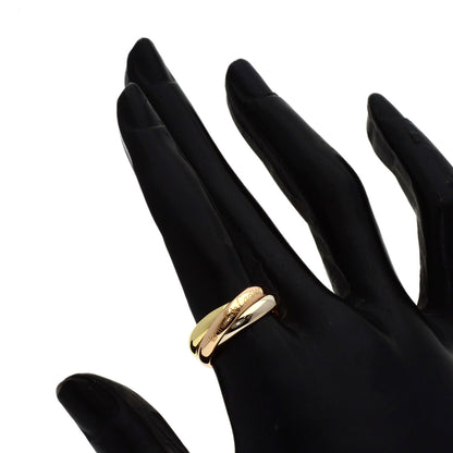 CARTIER Trinity #52 Ring K18 Yellow Gold K18 White GoldLadies [Used]