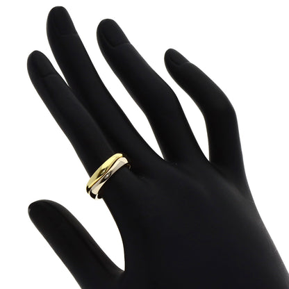 CARTIER Love milling # 52 Ring K18 Yellow Gold K18 White GoldLadies [Used]