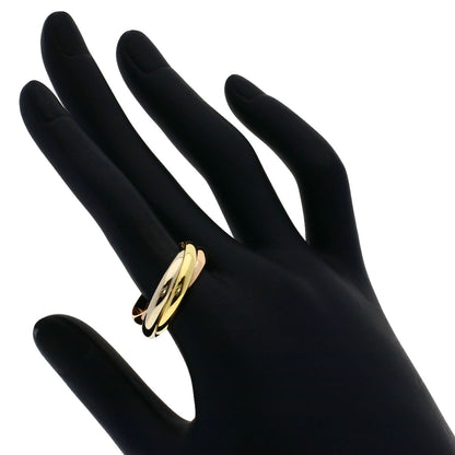 CARTIER Trinity #60 Ring K18 Yellow Gold 18K Pink GoldLadies [Used]