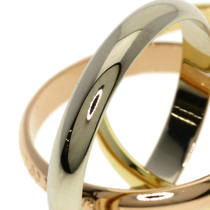 CARTIER Trinity #60 Ring K18 Yellow Gold 18K Pink GoldLadies [Used]