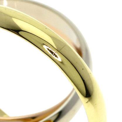 CARTIER Trinity #60 Ring K18 Yellow Gold 18K Pink GoldLadies [Used]