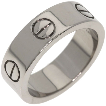 CARTIER love ring #48 Ring K18 White Gold Ladies [Used]