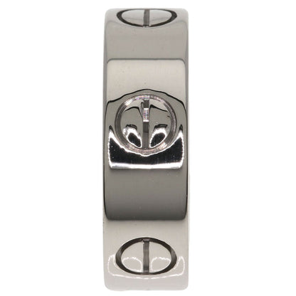 CARTIER love ring #48 Ring K18 White Gold Ladies [Used]