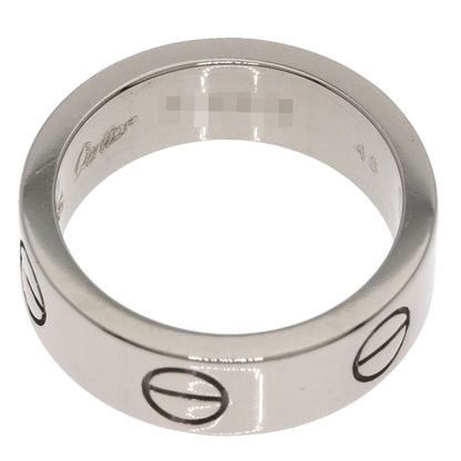 CARTIER love ring #48 Ring K18 White Gold Ladies [Used]