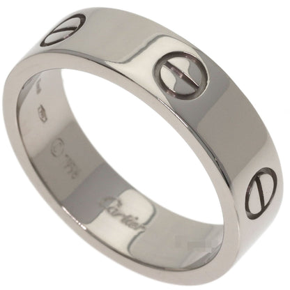CARTIER love ring #61 Ring K18 White Gold Ladies [Used]