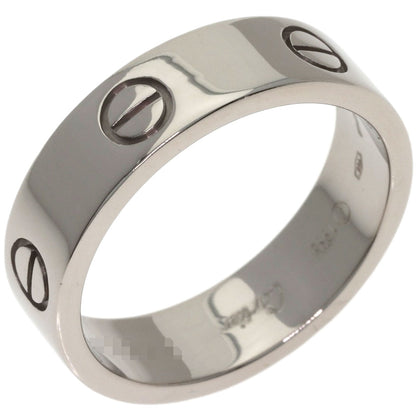 CARTIER love ring #61 Ring K18 White Gold Ladies [Used]